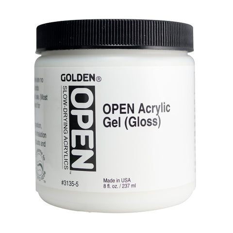Golden OPEN Acrylic Gloss, 8 fl. oz