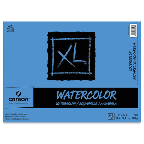 Canson XL Watercolour Pad, 11" x 15"