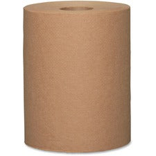 Metro Paper Jumbo-size 1-Ply Brown Paper Towels - 1 Ply - 7.9" x 800 ft - 2" (50.80 mm) Roll Diameter - Brown - Fiber - For School, Hotel, Restaurant, Industry, Restroom, Office Building - 6 / Carton