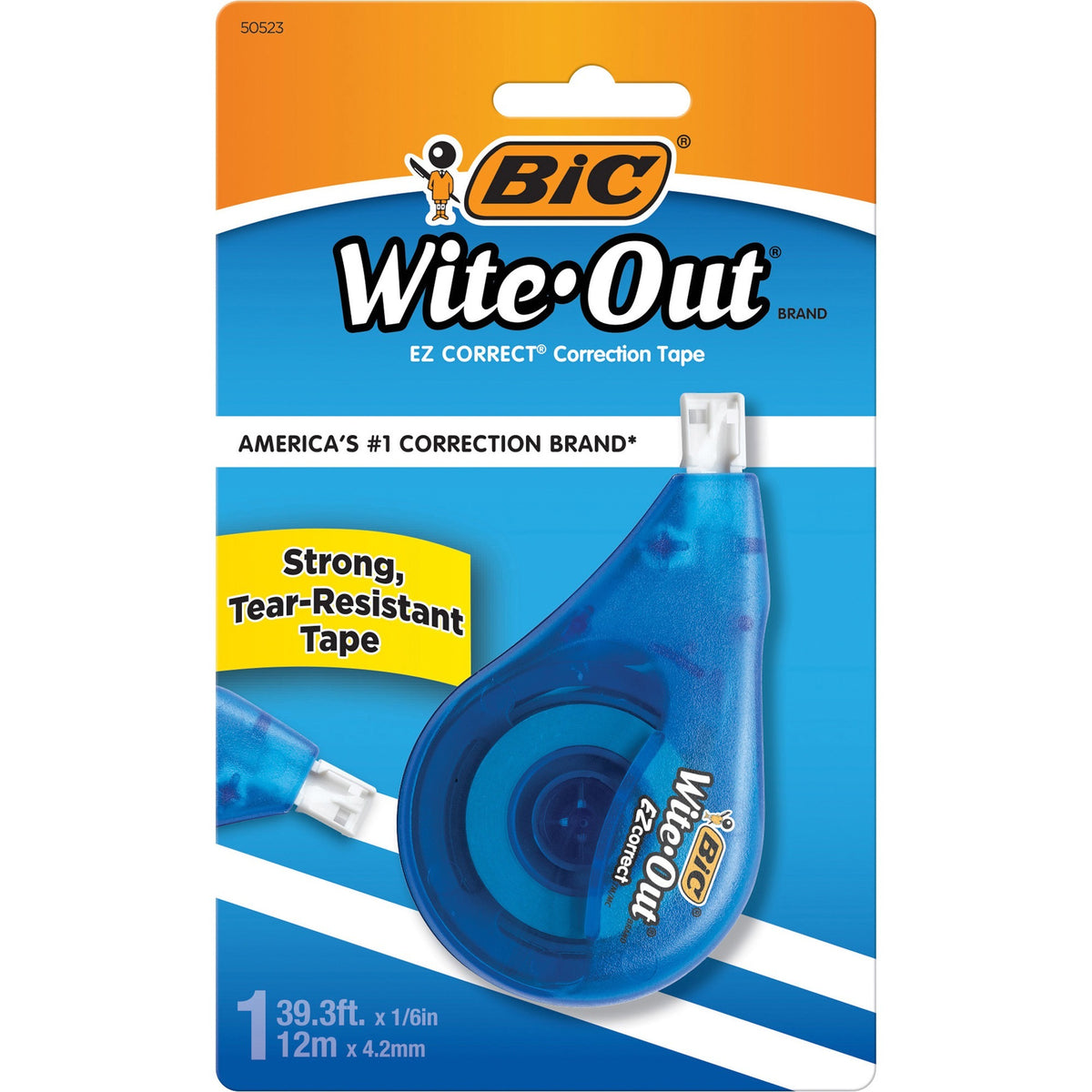 Correctietape, Whiteout-tape | 5 stuks direct correcte tape - Whiteout
