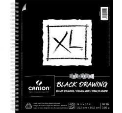 Canson XL Black Drawing Sketchbook