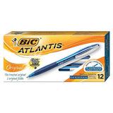 Bic Atlantis Original Ballpoint Pen, Retractable