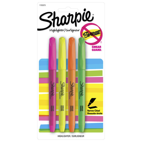 Sharpie Highlighters- Pack of 4