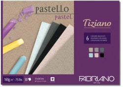Fabriano Tiziano Pastello Soft Colour Pad / White