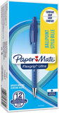 Papermate Flexgrip Ultra Recycled Ballpoint Pens, Retractable, Blue