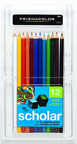 Prismacolor Scholar Colored Pencils 12 Pack