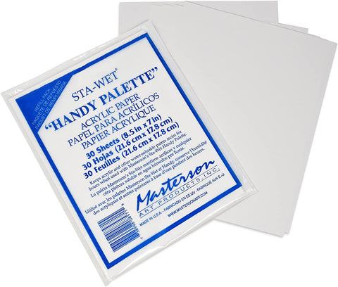 Sta-Wet Handy Palette Acrylic Paper Refill