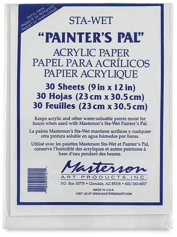 Sta-Wet Painter's Pal Acrylic Paper Refill